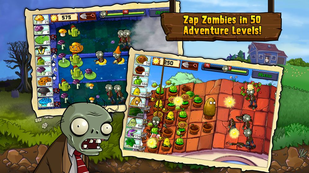 pvz1ios原版中文手机版 v2.9.0图0