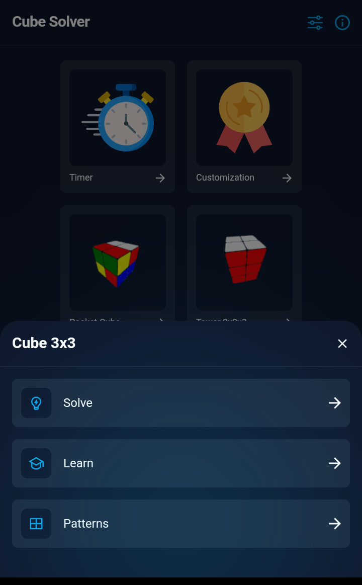 Cube Solver