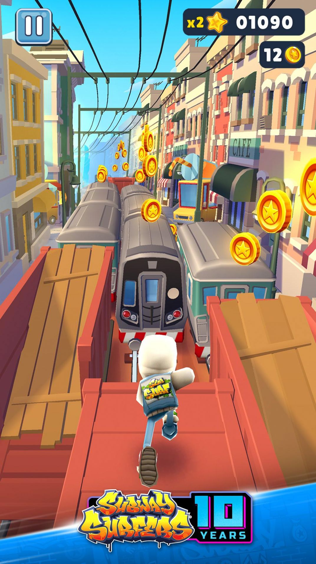 地铁跑酷冰雪版(SUBWAY SURF)图0