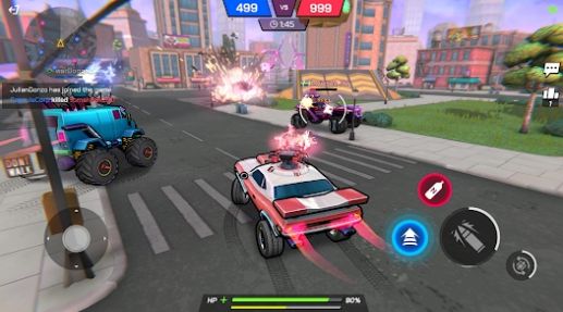 Battle Cars Fast PVP Arena游戏图1