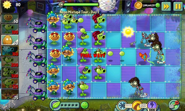 pvz2国际版全植物满级破解版图0