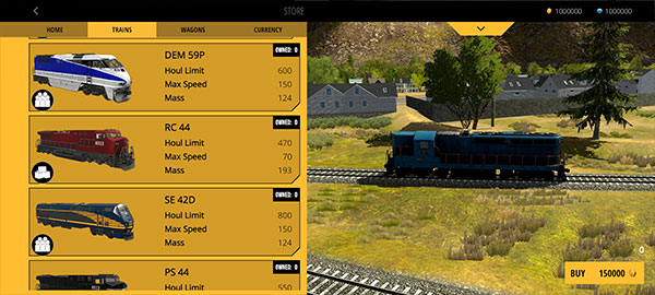 美国火车模拟器 无限金币版图1