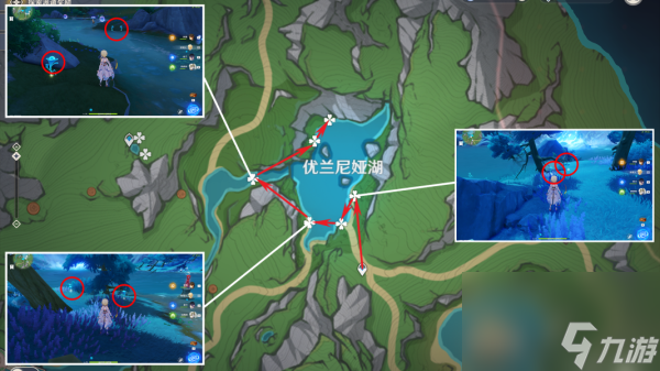原神湖光铃兰位置在哪-4.2版湖光铃兰采集位置大全
