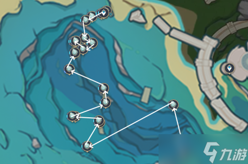 《原神》4.2苍晶螺收集路线分享