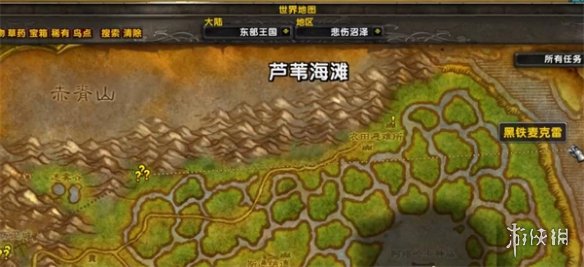 魔兽世界乌龟服悲伤沼泽新地图在哪里 