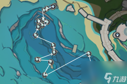 《原神》4.2苍晶螺收集路线分享