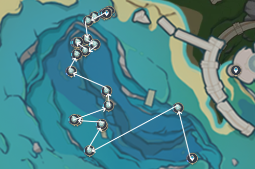 《原神》4.2苍晶螺收集路线分享