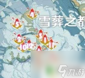 原神寒天之钉哪些地方有绯红玉髓 原神绯红玉髓位置图解