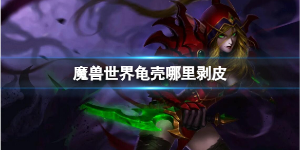 《魔兽世界》龟壳剥皮位置介绍 