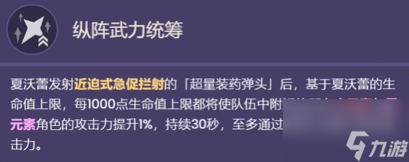 《原神》夏沃蕾技能分享 夏沃蕾技能一览