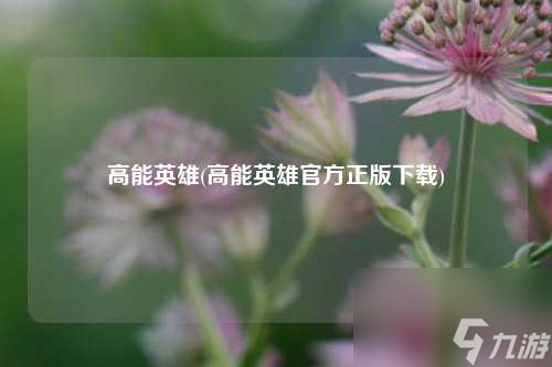 高能英雄(高能英雄官方正版下载)