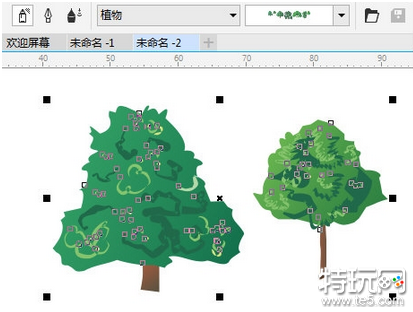 CorelDRAW怎么制作渐变投影效果 CorelDRAW渐变投影效果教程