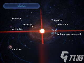 《质量效应1》全行星地图分享