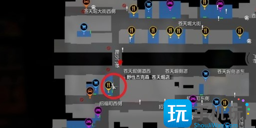 《如龙7外传无名之龙》问答游戏的大叔在哪里