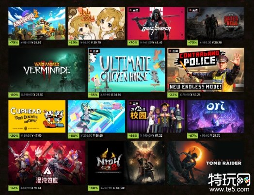 Steam秋季特卖现已正式开启 数万款游戏折扣促销中