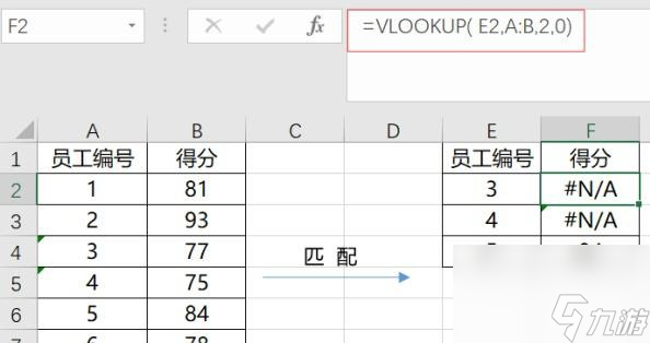 vlookup函数匹配不出来的原因介绍