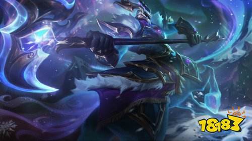 《LOL》2023北极星皮肤演示：在群星白雪中翩翩起舞