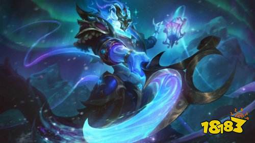 《LOL》2023北极星皮肤演示：在群星白雪中翩翩起舞