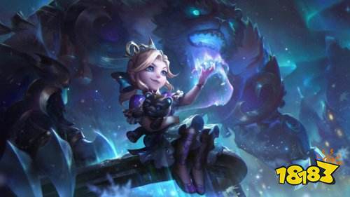 《LOL》2023北极星皮肤演示：在群星白雪中翩翩起舞