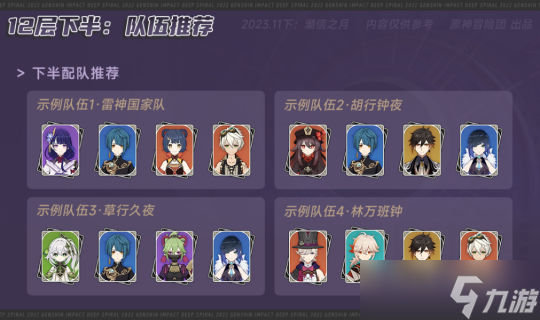 【原神】V4.2攻略 | 深渊怪物解析与打法分享