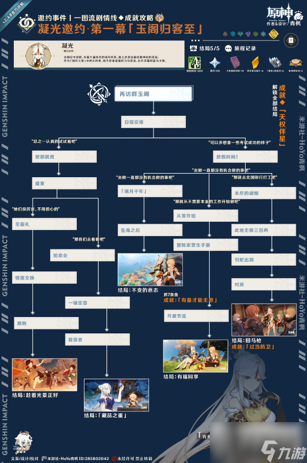 原神凝光邀约任务全分支结局达成攻略