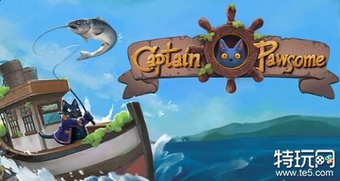 捕鱼冒险游戏《Captain Pawsome》12月13日登陆Steam！