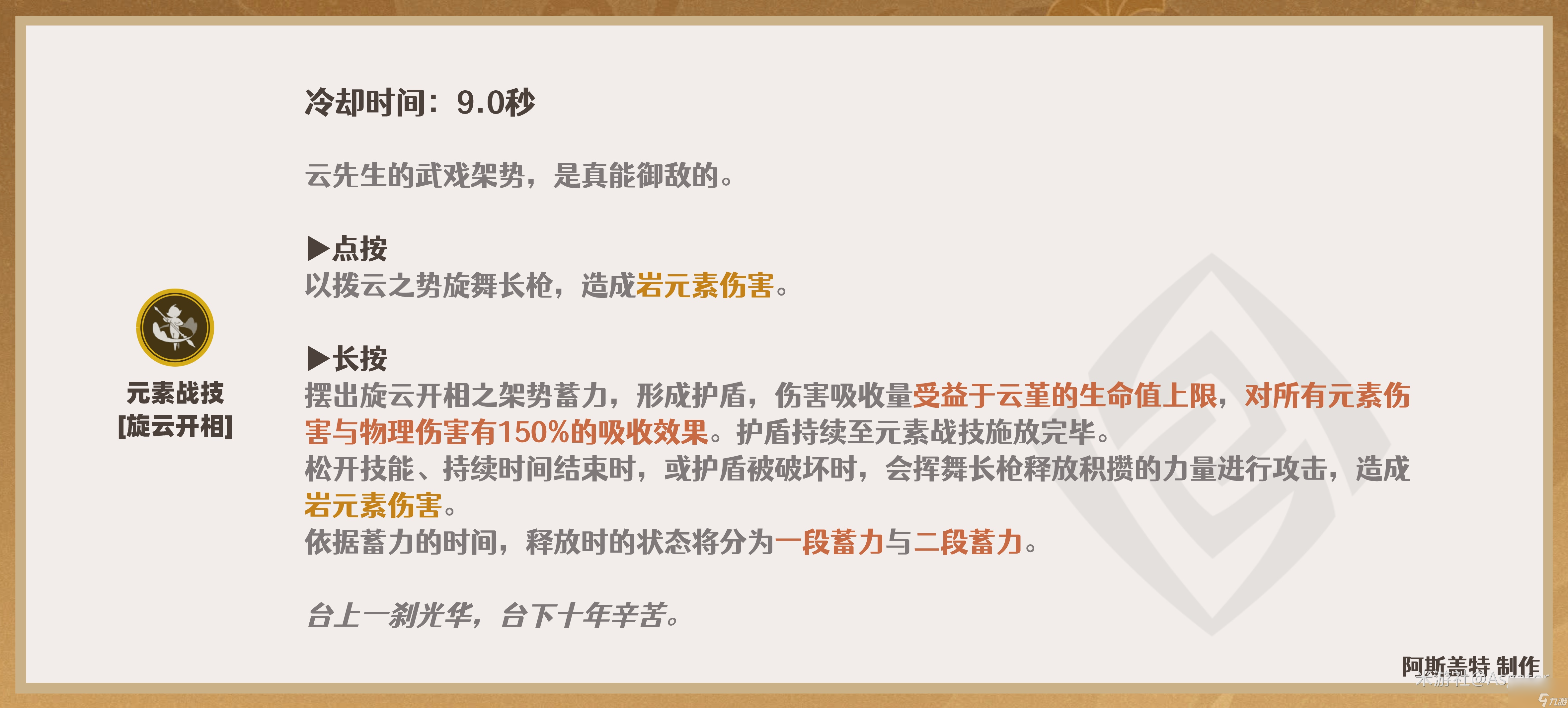 原神云堇的天赋技能效果是什么 云堇天赋技能解析