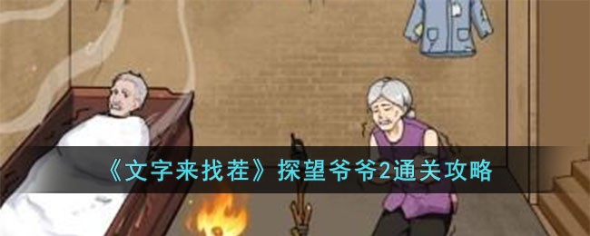 《文字来找茬》探望爷爷2通关攻略 