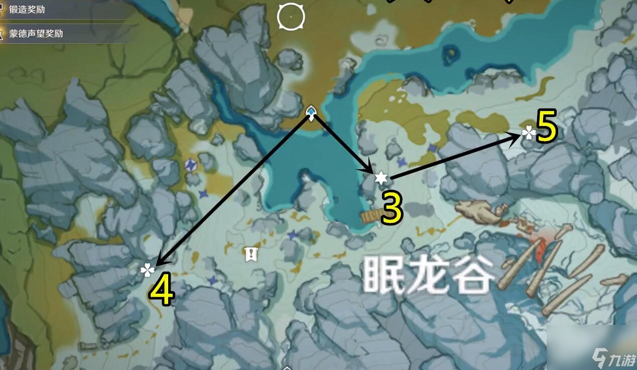 原神星银矿石分布图