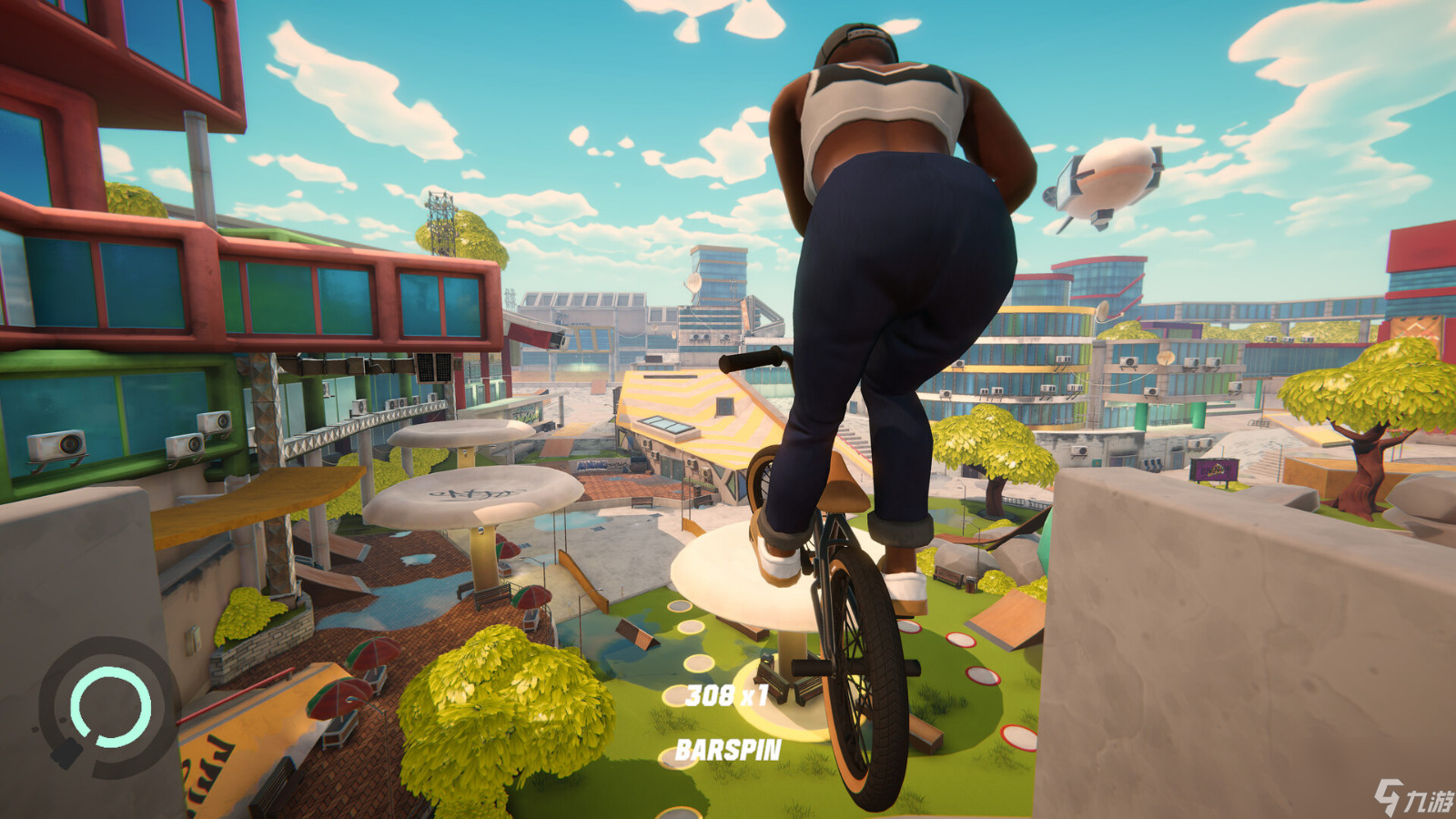 花样自行车模拟游戏《Streetdog BMX》Steam页面上线 发售日待定