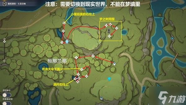 原神帕蒂沙兰新版采集位置大全 帕蒂沙兰最新采集路线一览