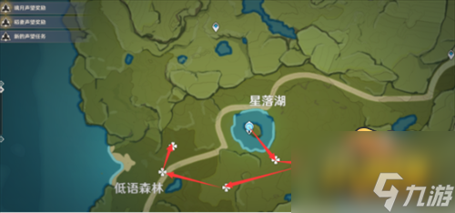 树莓采集路线图一览 原神树莓在哪里采集