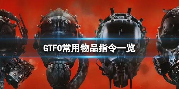 《GTFO》常用物品指令一览 