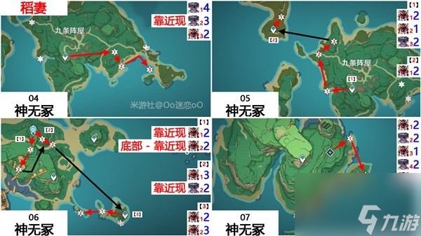 《原神》4.3神里绫华培养材料收集指南 绯樱绣球采集路线分享