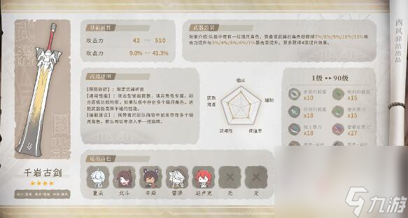 《原神》娜维娅用什么四星武器