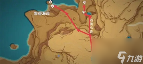 原神悼灵花采集路线