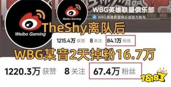 LOL资讯：The Shy离队WBG掉粉严重，WBG新上单zdz压力大？