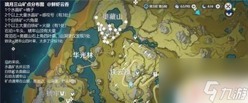 原神哪里矿产资源丰富 原神矿石种类及分布