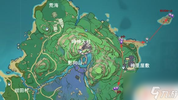 紫水晶原神位置 《原神》紫晶块采集路线分享