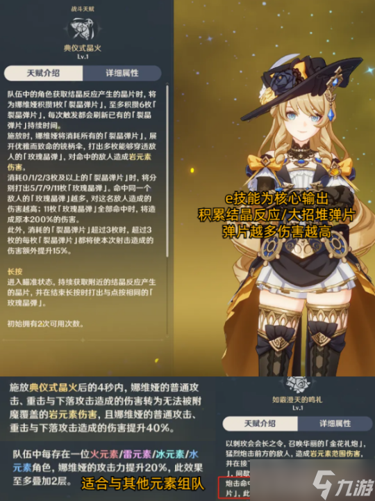 【原神】V4.3角色攻略 | 娜维娅培养攻略，值得入手吗？