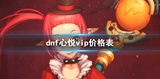 《dnf》心悦vip价格表一览 