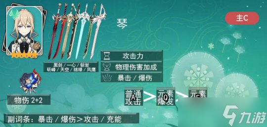 【原神】V4.3角色攻略 | 「琴」的全面解析攻略