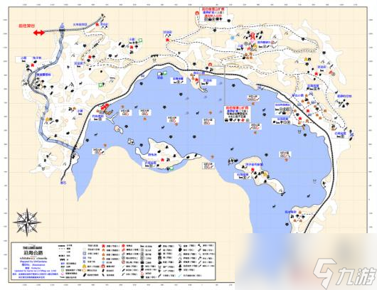 《漫漫长夜》沿海公路地图是什么