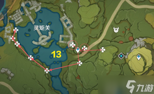 原神琉璃袋采集路线