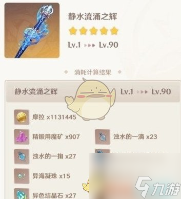 原神芙宁娜专武突破材料是什么-芙宁娜专武突破材料一览