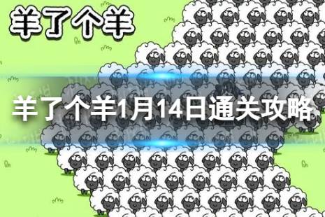 《羊了个羊》1月14日通关攻略 通关攻略第二关1.14答案