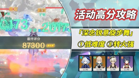 【原神】V4.3活动详解 | 深念锐意旋步舞高分攻略｜打破常规