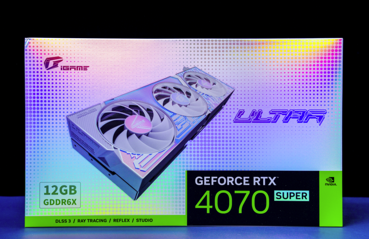 七彩虹iGame RTX 4070 SUPER Ultra W OC显卡实测 游戏与AI性能表现亮眼