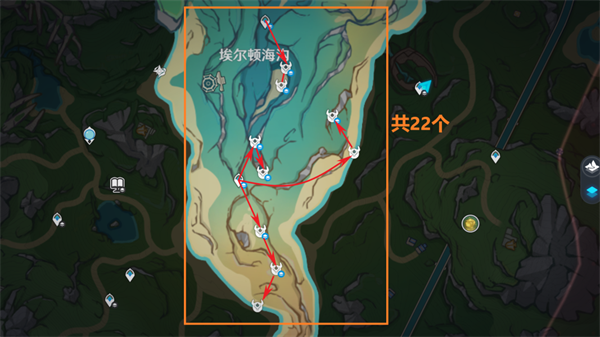 原神4.3娜维娅突破材料如何快速收集-突破材料收集路线攻略图十五