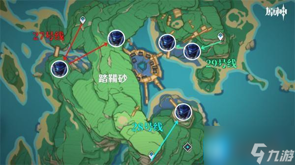 原神钩钩果在哪里-钩钩果采集点路线图大全